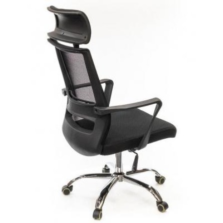 Офісне крісло АКЛАС Крокус CH TILT Черное (11635) фото №4