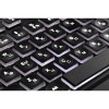 Клавіатура 2E KS120 White backlight USB Black (-KS120UB) фото №12