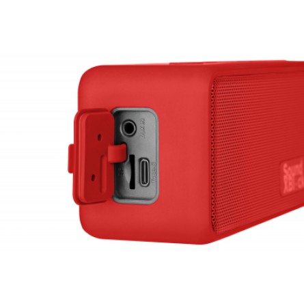 Акустична система 2E SoundXBlock TWS MP3 Wireless Waterproof Red (-BSSXBWRD) фото №8