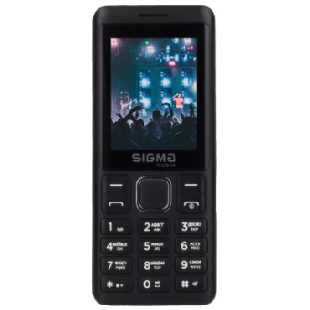 Изображение Мобильный телефон Sigma X-style 25 Tone Black (4827798120613)
