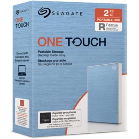 Внешний жесткий диск Seagate 2.5" 2TB One Touch USB 3.2  (STKB2000402) фото №8