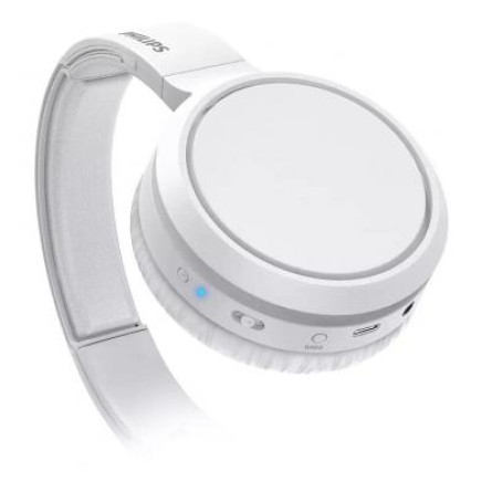 Навушники Philips TAH5205 Over-ear ANC Wireless Mic White (TAH5205WT/00) фото №6