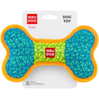 Изображение Іграшки для собак  Fun Кістка 20х12 см блакитна (62082)