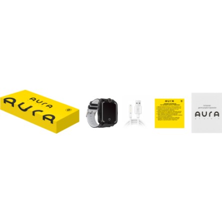 Smart годинник Aura A4 4G WIFI Black (KWAA44GWFB) фото №5