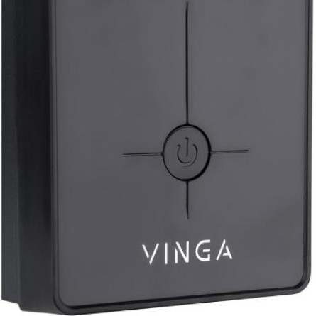 Джерело безперебійного живлення Vinga LCD 2000VA metall case (VPC-2000M) фото №4
