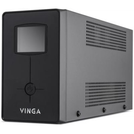 Источник бесперебойного питания Vinga LCD 2000VA metall case (VPC-2000M) фото №6