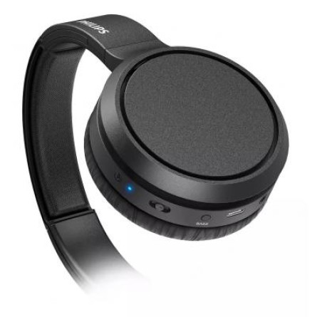 Наушники Philips TAH5205 Over-ear ANC Wireless Mic Black (TAH5205BK/00) фото №6