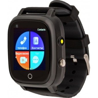 Изображение Smart часы AmiGo GO005 4G WIFI Kids waterproof Thermometer Black (747016)