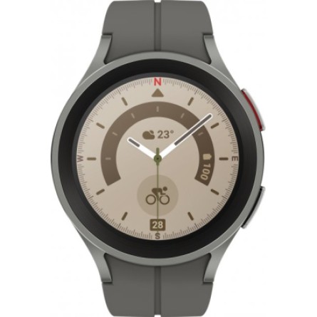 Smart часы Samsung SM-R920 (Galaxy Watch 5 Pro 45mm) Titanium (SM-R920NZTASEK) фото №2