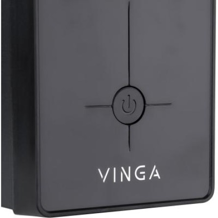 Источник бесперебойного питания Vinga LCD 1200VA metal case (VPC-1200M) фото №4