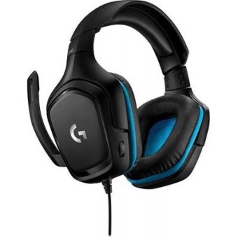 Зображення Навушники Logitech G432 7.1 Surround Sound Wired Gaming Headset (981-000770)
