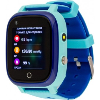 Изображение Smart часы AmiGo GO005 4G WIFI Kids waterproof Thermometer Blue (747017)