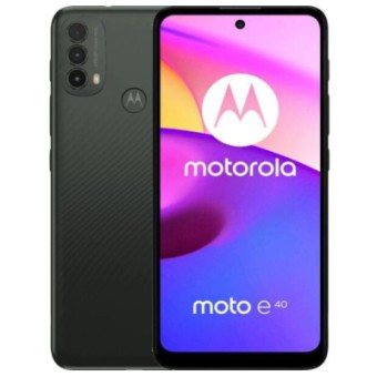 Зображення Смартфон Motorola E40 4/64GB Carbon Gray