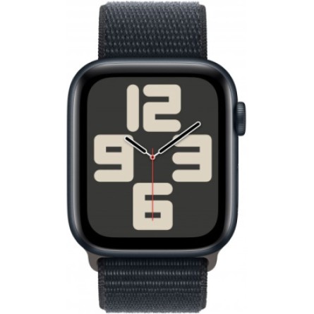 Смарт-годинник Apple Watch SE 2023 GPS 44mm Midnight Aluminium Case with Midnight Sport Loop (MREA3QP/A) фото №2