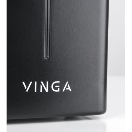 Джерело безперебійного живлення Vinga LED 2000VA metall case (VPE-2000M) фото №4