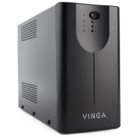 Источник бесперебойного питания Vinga LED 2000VA metall case (VPE-2000M) фото №5