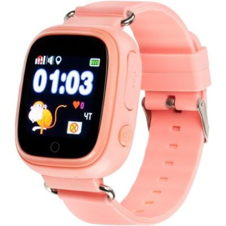 Smart годинник Gelius Pro GP-PK003 Pink Детские умные часы с GPS трекеро