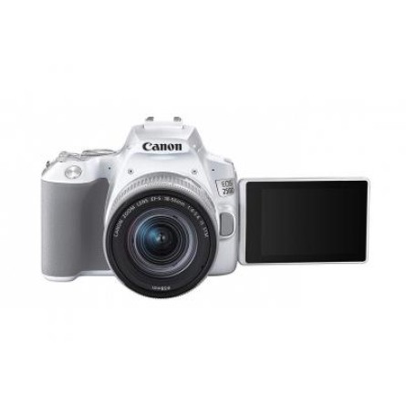 Цифрова фотокамера Canon EOS 250D 18-55 IS White (3458C003AA) фото №4