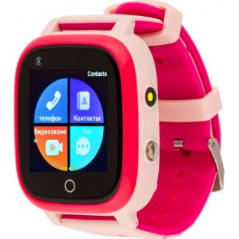 Изображение Smart часы AmiGo GO005 4G WIFI Kids waterproof Thermometer Pink (747018)