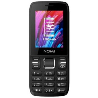 Зображення Мобільний телефон Nomi i2430 Black