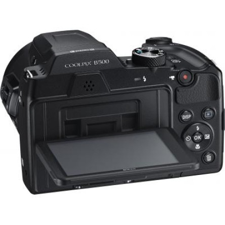Цифровая фотокамера Nikon Coolpix B500 Black (VNA951E1) фото №7