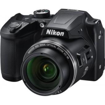 Зображення Цифрова фотокамера Nikon Coolpix B500 Black (VNA951E1)