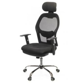 Зображення Офісне крісло АКЛАС Сиена CH SR(L) Черное (11855)