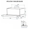 Витяжки Minola HTL 6734 BL 1100 LED GLASS фото №12