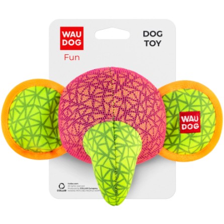 Іграшки для собак  Fun Слон 20х14 см рожева (62047)