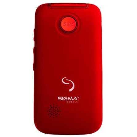 Мобільний телефон Sigma Comfort 50 Shell DS Black-Red фото №2