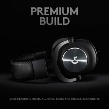 Наушники Logitech G PRO X Gaming Headset BLACK USB (981-000818) фото №4