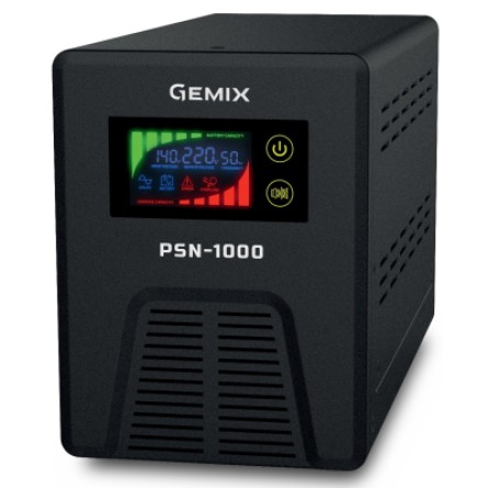 Источник бесперебойного питания Gemix PSN-1000 (PSN1000VA)