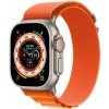 Smart часы Apple Watch Ultra GPS   Cellular, 49mm Titanium Case with Orange Alpine Loop -Large (MQFM3UL/A фото №2