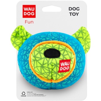 Изображение Іграшки для собак  Fun Ведмедик 12х11 см блакитний (62052)