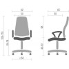 Офисное кресло АКЛАС Гилмор FX CH TILT Оранжевое (11032) фото №6