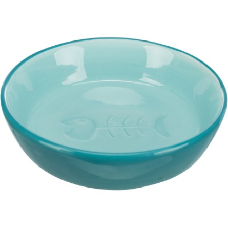 Посуд для котів Trixie Посуда для кошек  Миска керамическая плоская 200 мл/13 см (4011905244921) фото №4