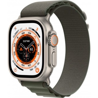 Зображення Smart годинник Apple Watch Ultra GPS   Cellular, 49mm Titanium Case with Green Alpine Loop -Medium (MQFN3UL/A