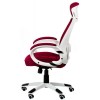 Офісне крісло Special4You Briz red/white (000002194) фото №5