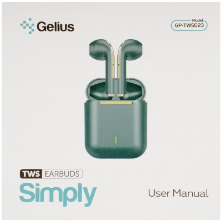 Навушники Gelius Pro Simply GP-TWS023 Blue фото №6