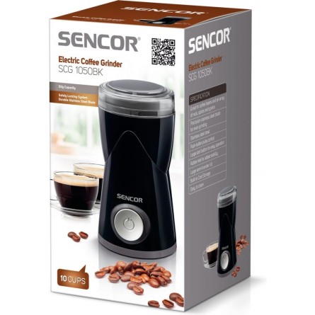Кофемолка Sencor SCG 1050 BK (SCG1050BK) фото №2