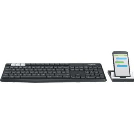 Клавіатура Logitech K375s Multi-Device Graphite RU (920-008184) фото №2