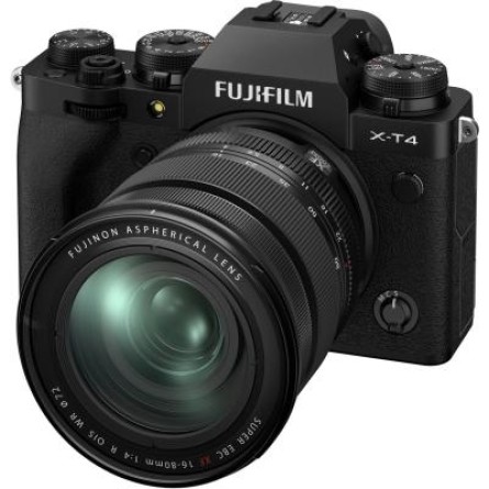 Цифрова фотокамера Fujifilm X-T4   XF 16-80 F4 Kit Black (16651277) фото №5