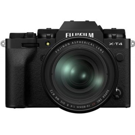Цифрова фотокамера Fujifilm X-T4   XF 16-80 F4 Kit Black (16651277)