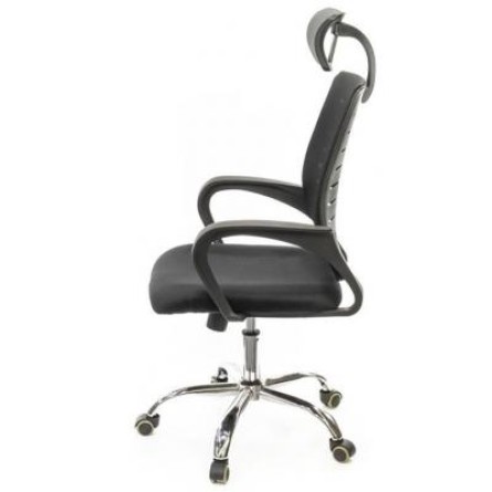 Офісне крісло АКЛАС Фиджи NEW CH TILT Черное (20785) фото №3