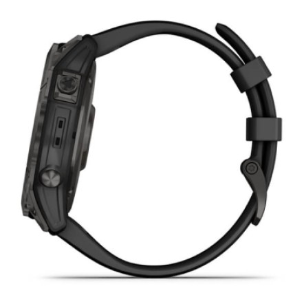 Smart годинник Garmin fenix 7X Sapph Sol Carbon Gray DLC Ti w/Black, GPS (010-02541-11) фото №11