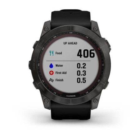 Smart часы Garmin fenix 7X Sapph Sol Carbon Gray DLC Ti w/Black, GPS (010-02541-11) фото №8