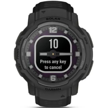 Smart часы Garmin Instinct Crossover Solar, Tactical Edition, Black, GPS (010-02730-00) фото №7