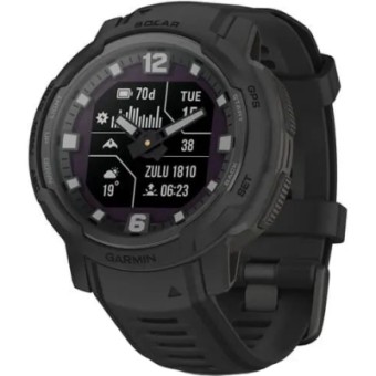 Зображення Smart годинник Garmin Instinct Crossover Solar, Tactical Edition, Black, GPS (010-02730-00)