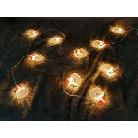 Гирлянда Luca Lighting Струна с фигурками Санты 1,65м (8720362035633) фото №3