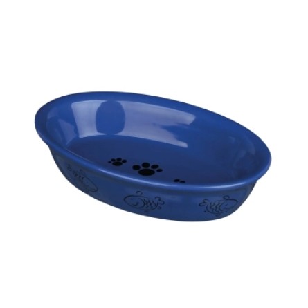 Посуд для котів Trixie Посуда для кошек  Миска керамическая 200 мл/15 см (цвета в ассортименте) (4047974244951)
